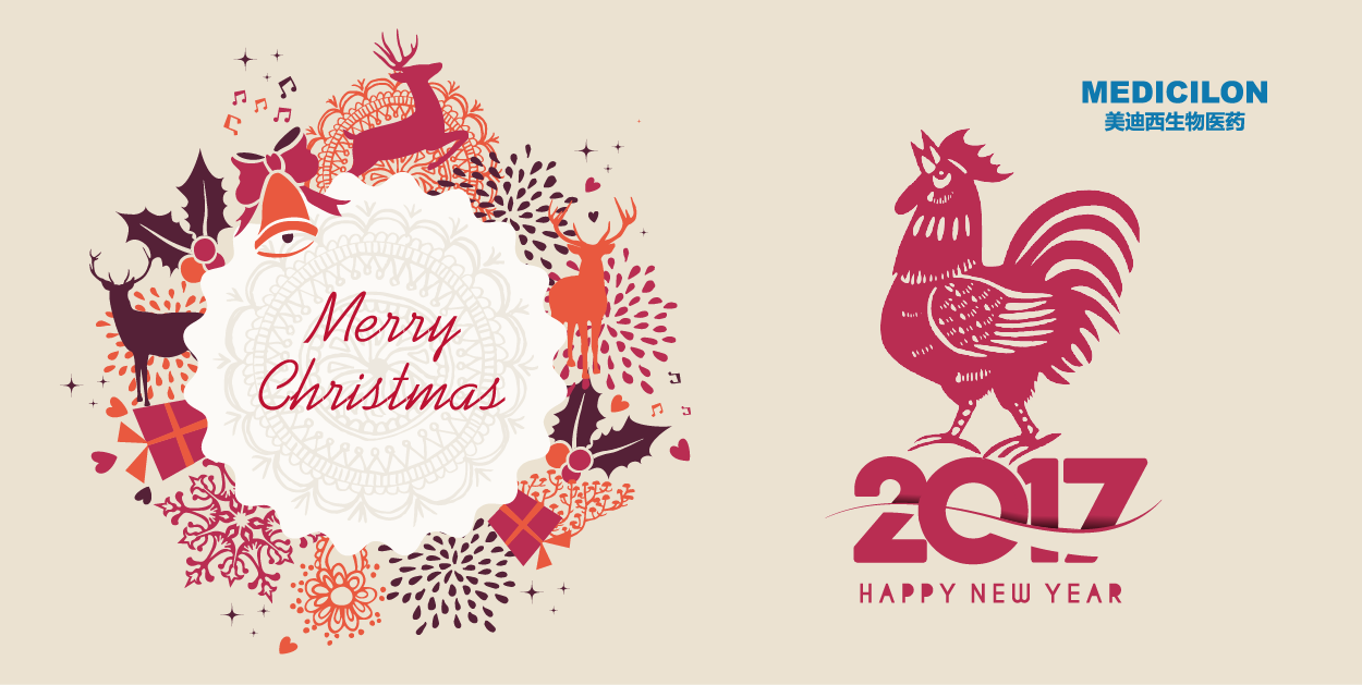 不朽情缘mg官网生物医药祝您和您的家人圣诞、元旦快乐!