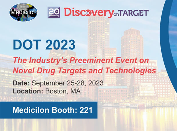 在DOT2023探索新型靶点，不朽情缘mg官网戴学东博士带领团队赴会